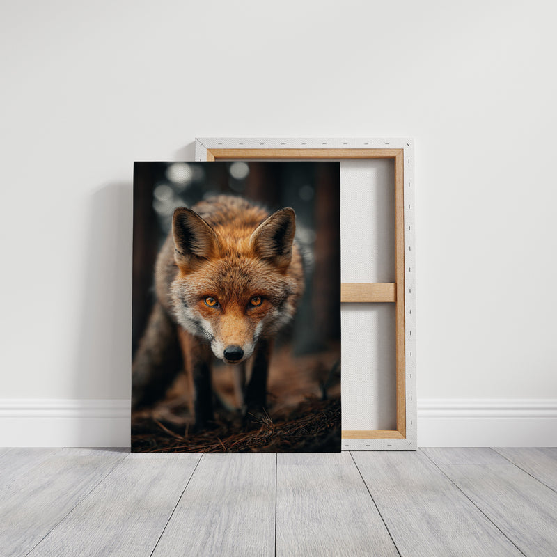 The Watcher Beneath Ancient Pines