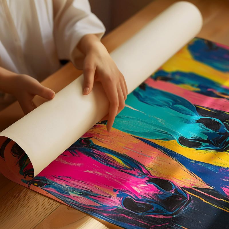 Vibrant Gallop at Dusk