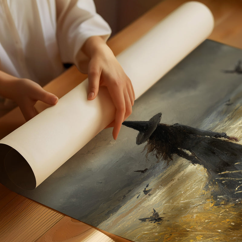 When Crows Dance with the Wind