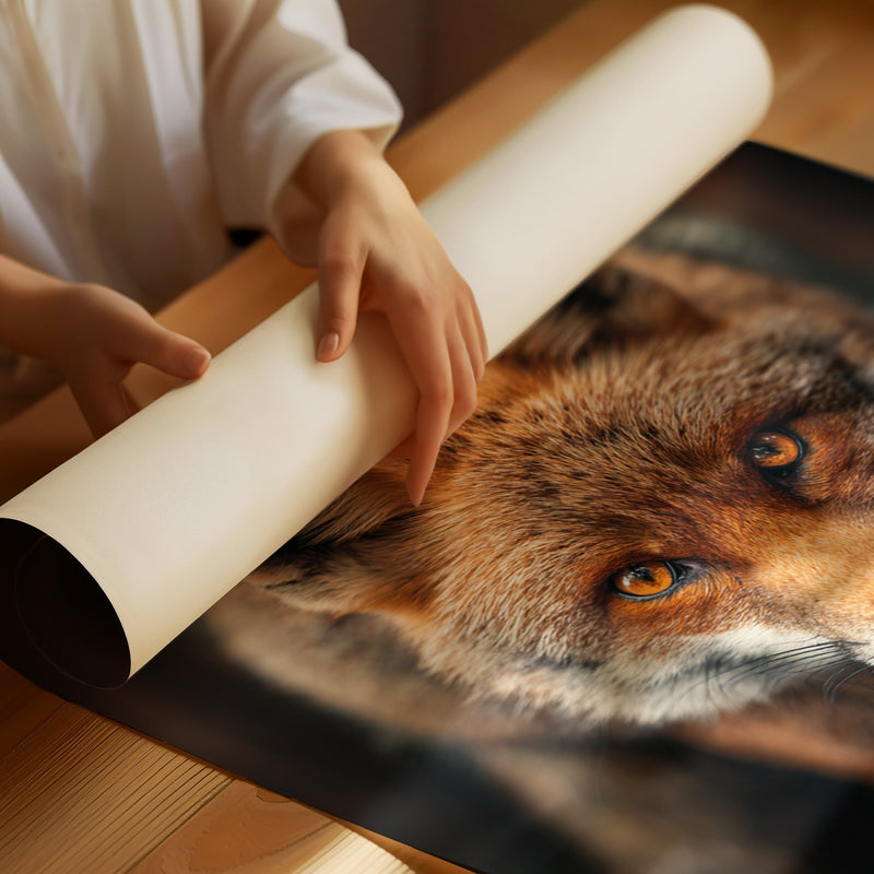 The Watcher Beneath Ancient Pines