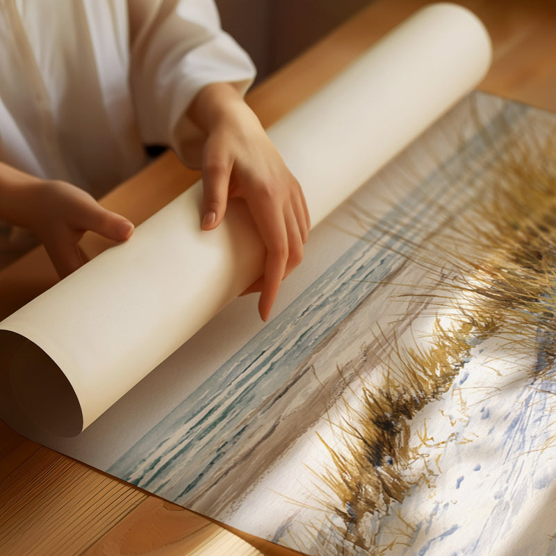 Tides Caress the Whispering Dunes