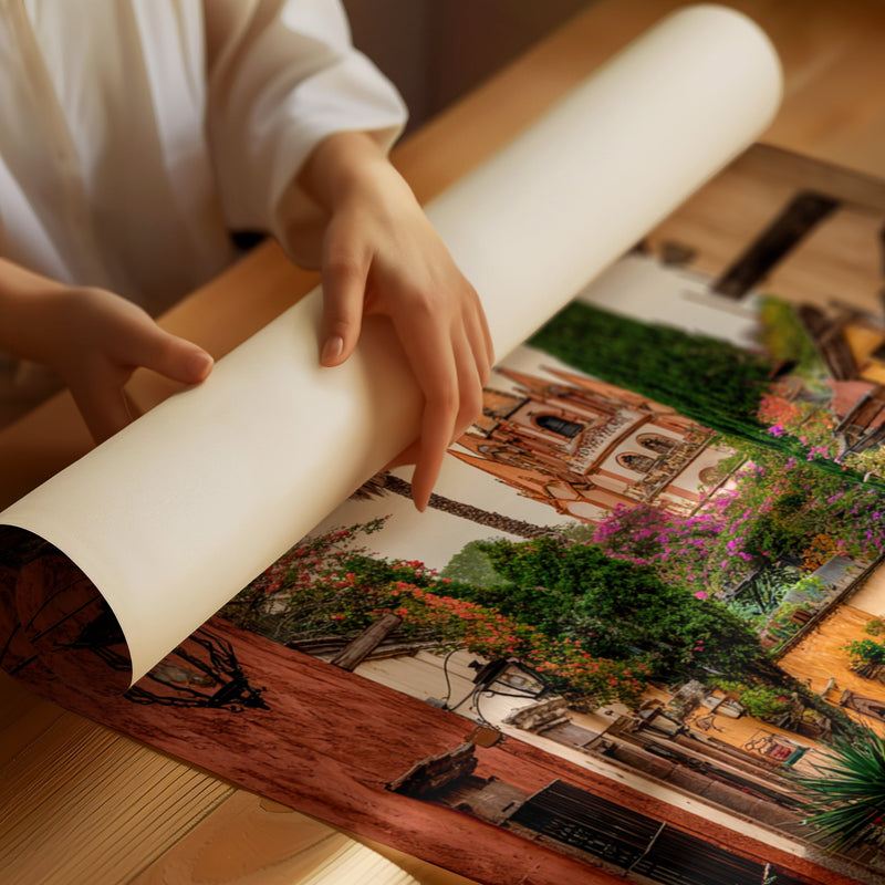 Streets Woven With Colorful Tales