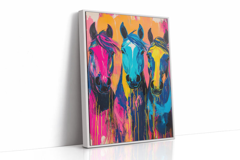 Vibrant Gallop at Dusk