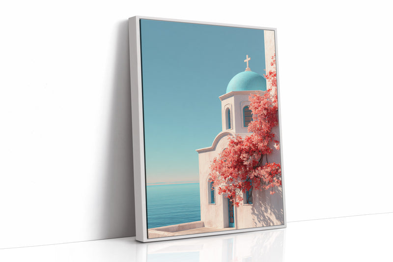 Ashore Beneath Blooming Skies