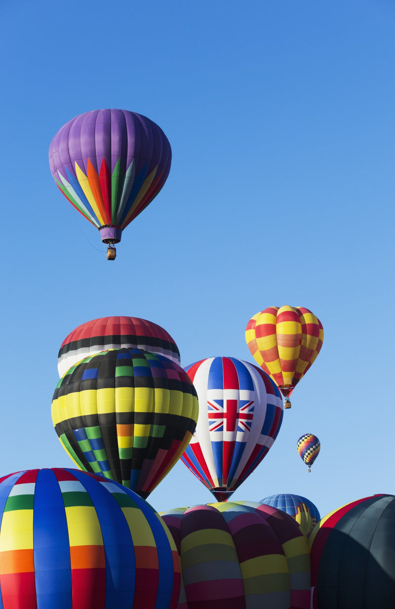 Hot air balloons, Balloon Fiestas