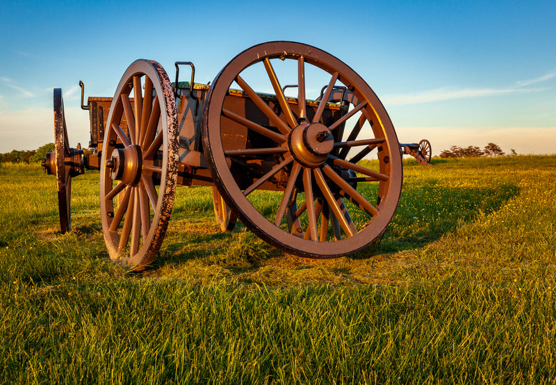 Cart on Manassas Battlefield