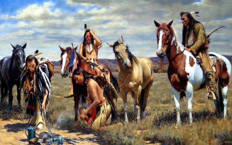 Native Americans on Horses
