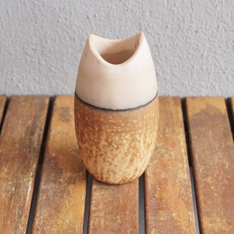 3 Pack Koi  Ceramic Raku Vase - RAAQUU Basics handmade pottery home decor by RAAQUU