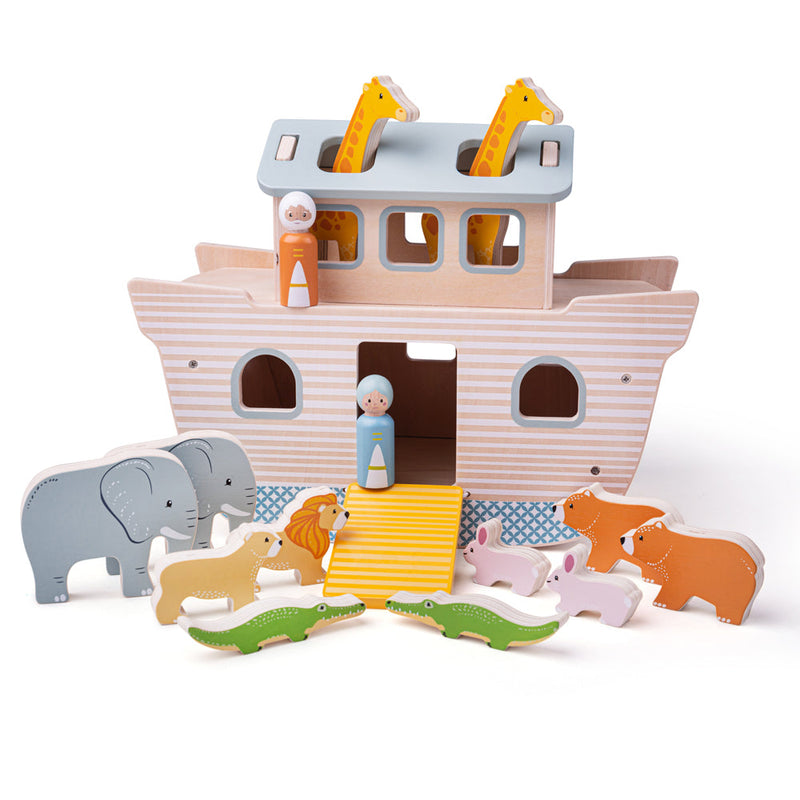 100% FSC Certified Noah's Ark by Bigjigs Toys US