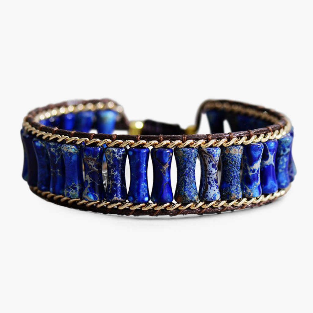 Magical Blue Jasper Energy Bracelet by Cape Diablo