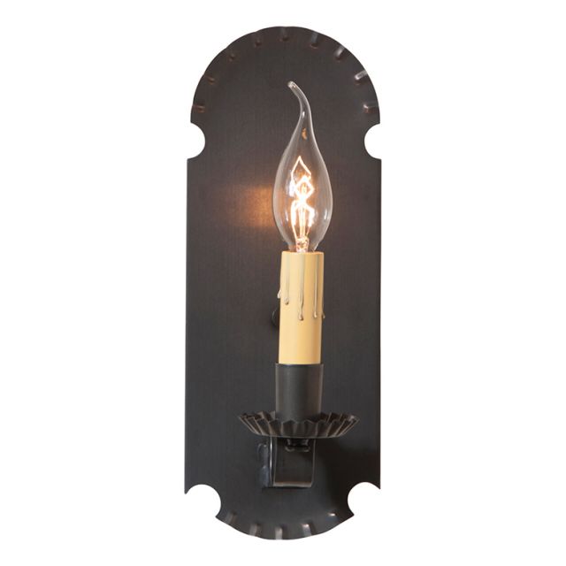 Apothecary Sconce in Kettle Black