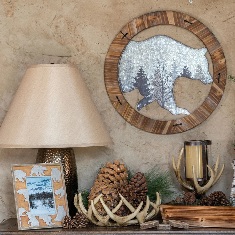 Dnr Rustics BEAR CUTOUT PICTURE FRAME – Rustics for Less