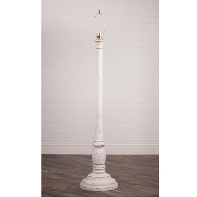Brinton House Floor Lamp Base in Americana White