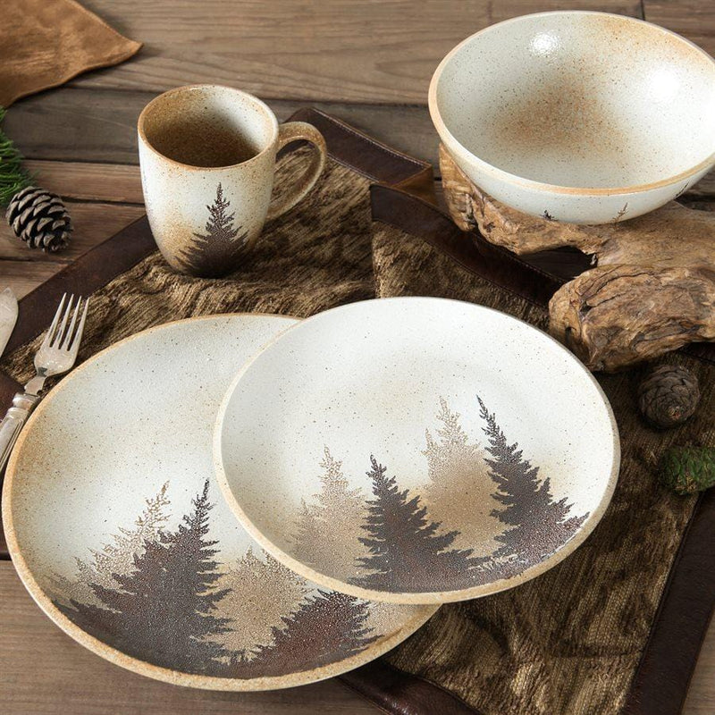 CLEARWATER PINES 16PC DINNERWARE SET