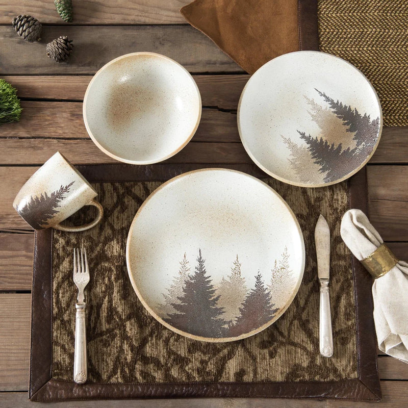 CLEARWATER PINES 16PC DINNERWARE SET