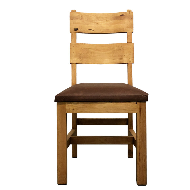 Small Rustic Chair Rustic Pine Dining Chair | Handcrafted in Mexico | Compact Size ...