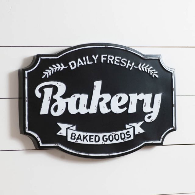 Daily Fresh Bakery Vintage Metal Sign