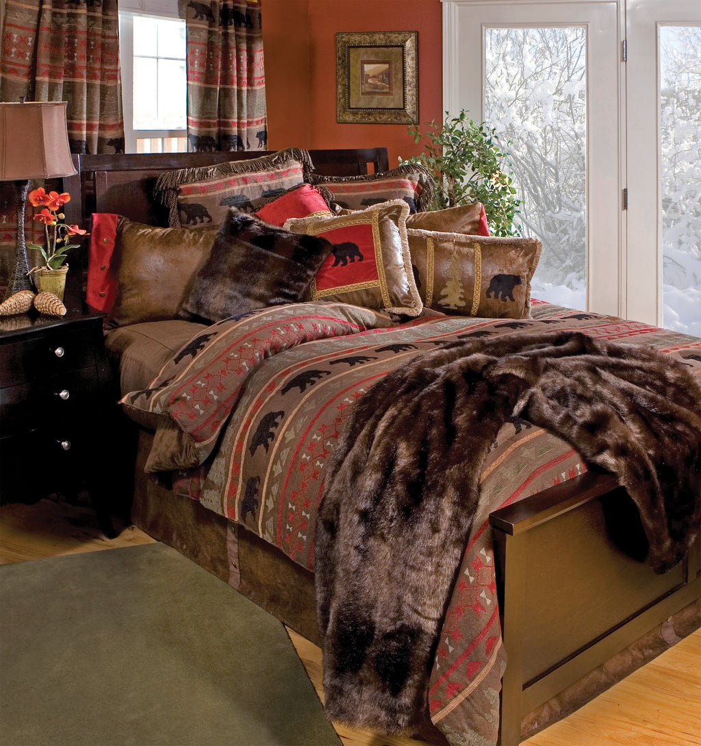 Bear Country Comforter Bedding Set