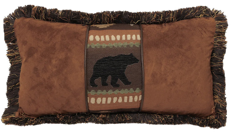 Bear and Chestnut Pillow