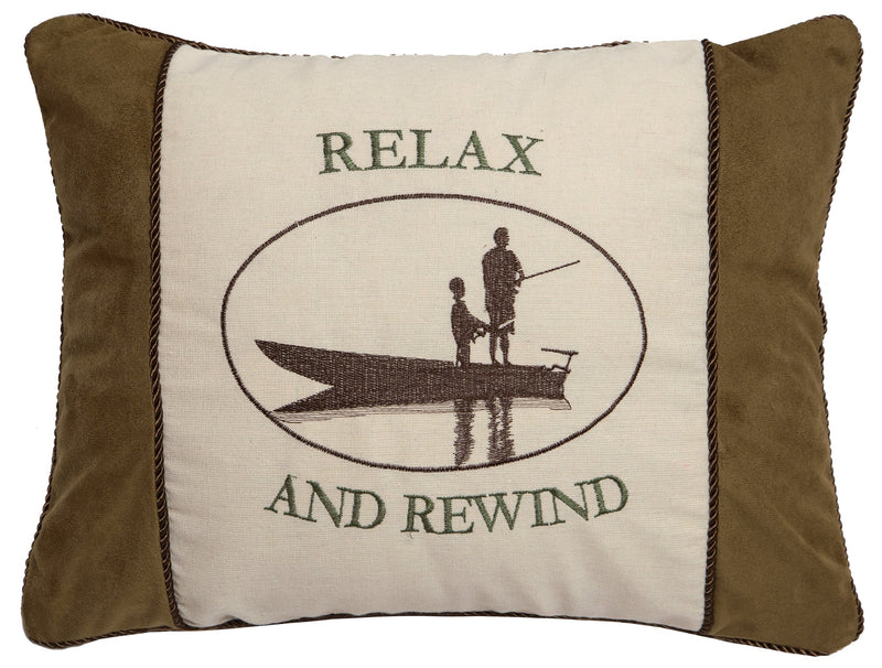 Relax & Unwind Throw Pillow