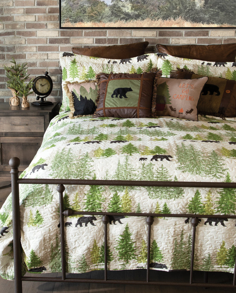 Pine Wilderness Quilt Bedding Set