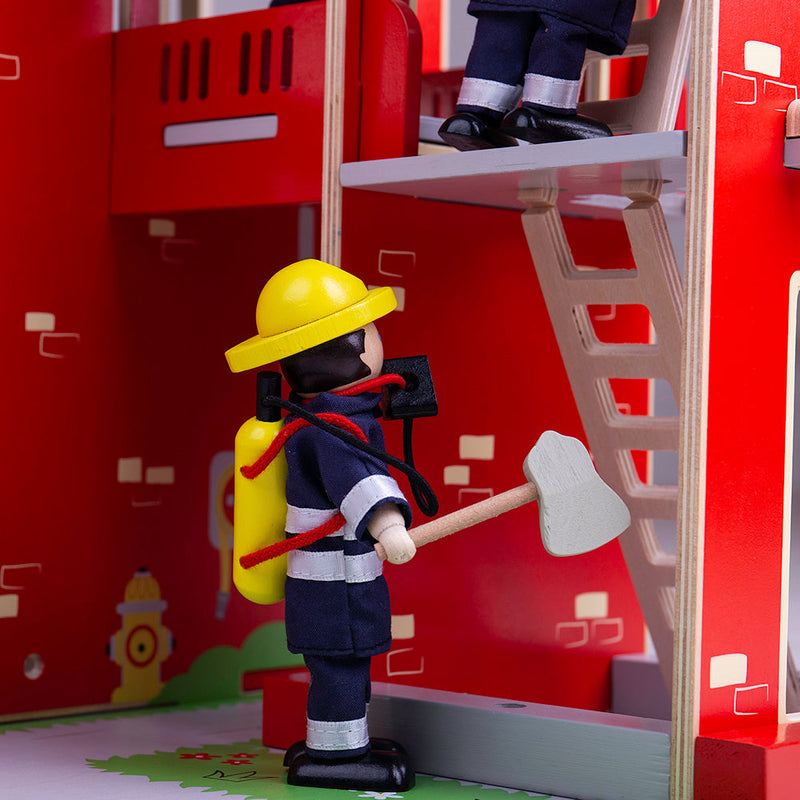 City Fire Station by Bigjigs Toys US