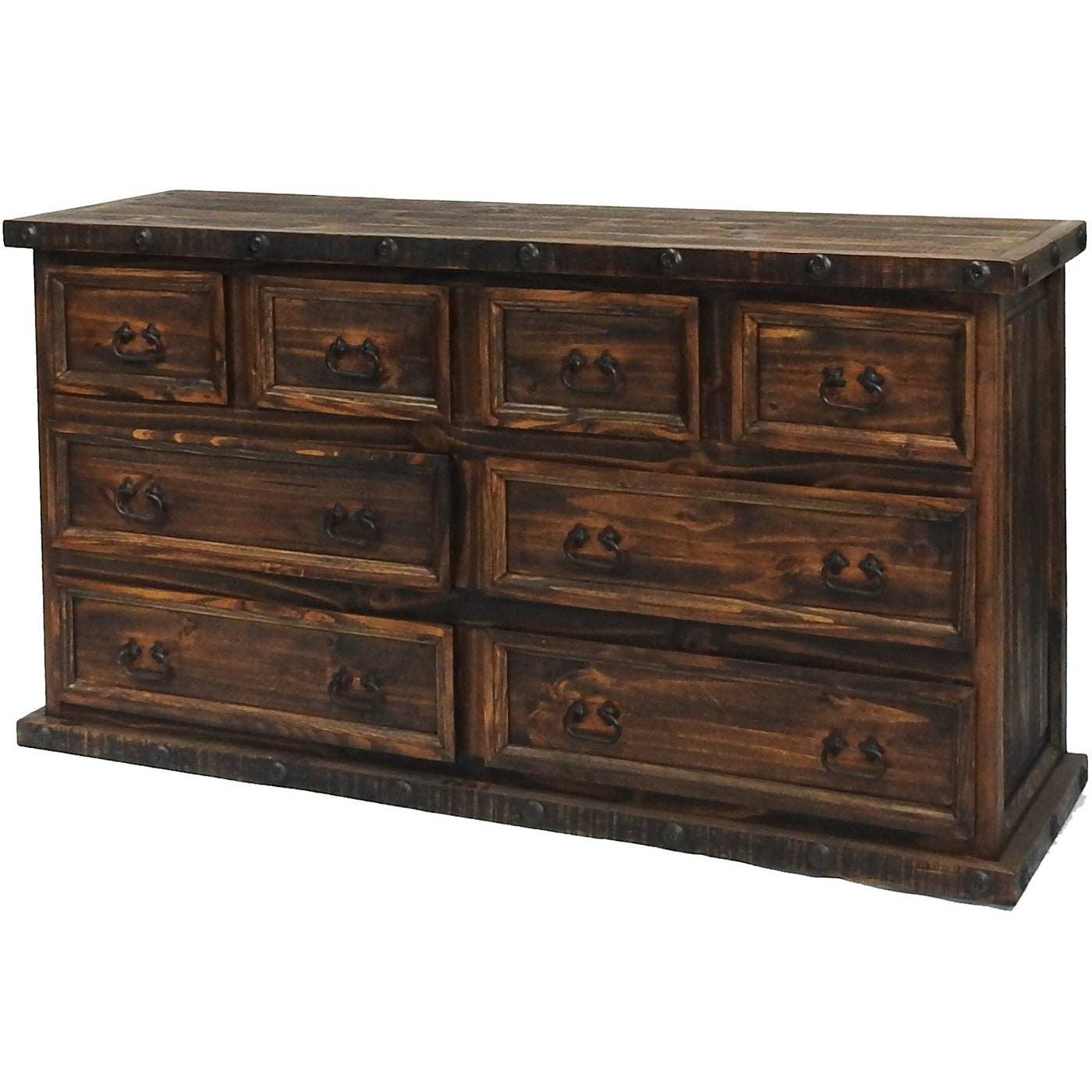 Oasis Rustic 8-Drawer Dresser Solid Pine Storage | Rustics For Less Rustics for Less Oasis Rustic 8-Drawer Dresser Solid Pine Storage | Rustics For Less Rustics for Less