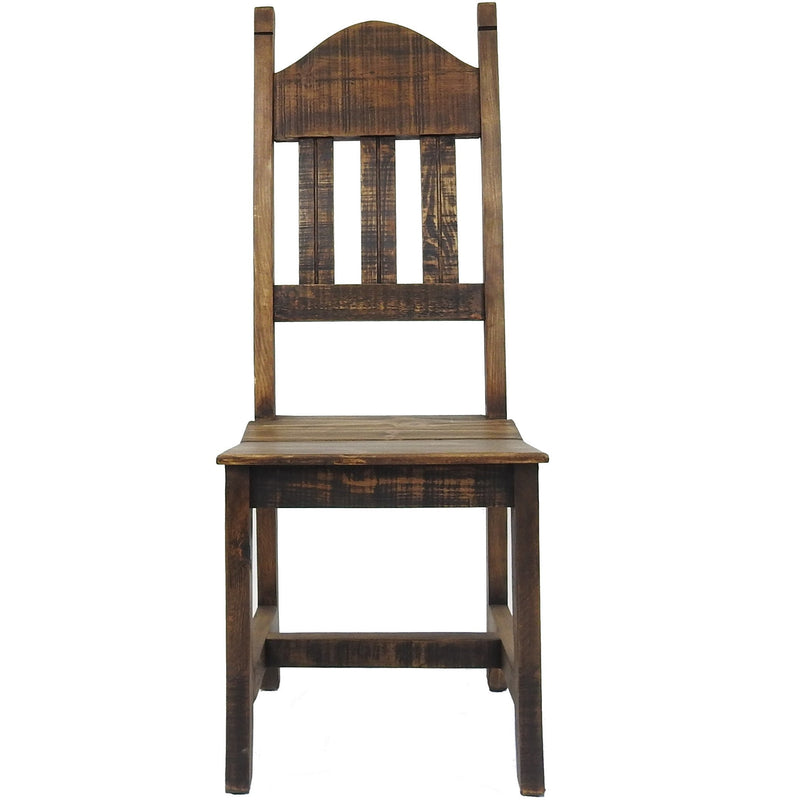 Small Rustic Chair Oasis Rustic Dining Chair – Solid Pine Wood | Handmade in Mexico ...