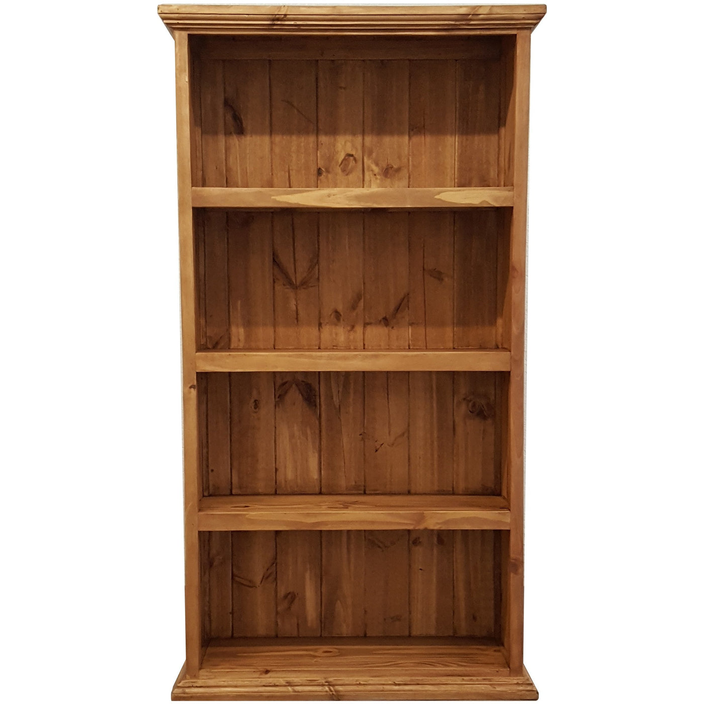 Rustic Wood Bookcase – Handcrafted in Mexico, Southwest Style – Rustics ...