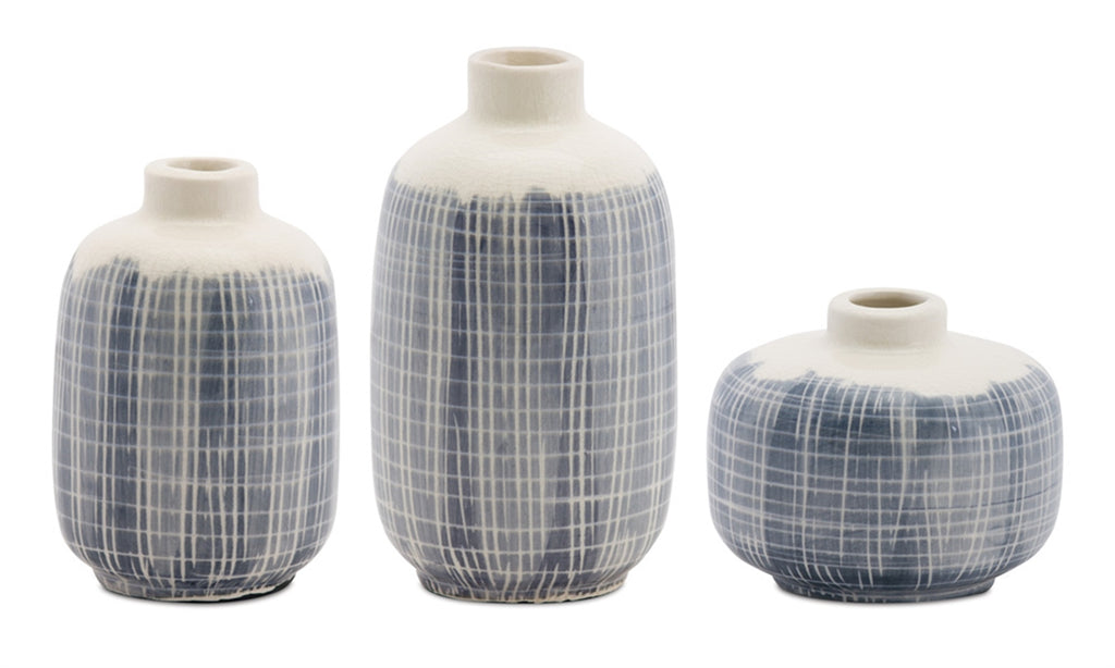 Blue Mini Vases (Set of 6)