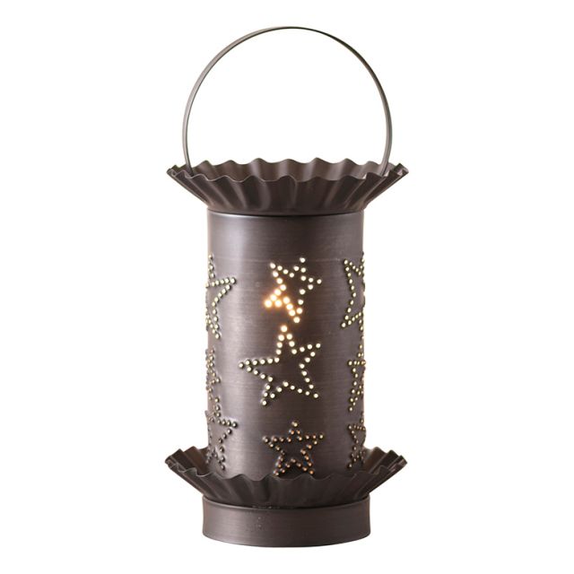 Mini Wax Warmer with Country Star in Kettle Black