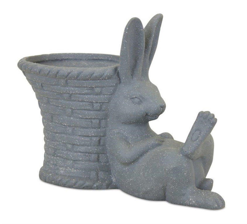 Relaxed Rabbit Planter (Set of 2)
