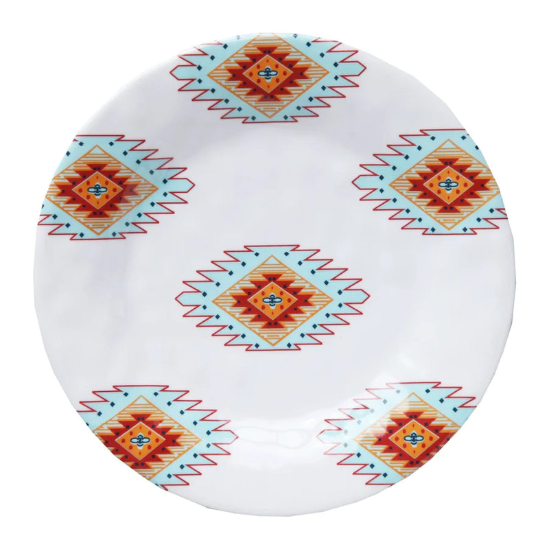 SOUTHWEST MOTIF 14-PC MELAMINE DINNERWARE SET