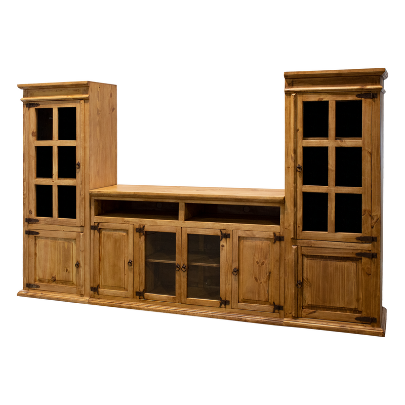 Santa Rita Rustic Entertainment Center – Rustics for Less