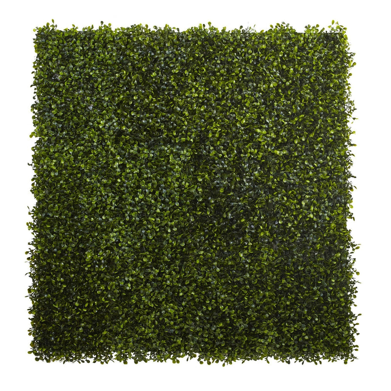 12” x 10” Boxwood Mat (Set of 12) by Nearly Natural