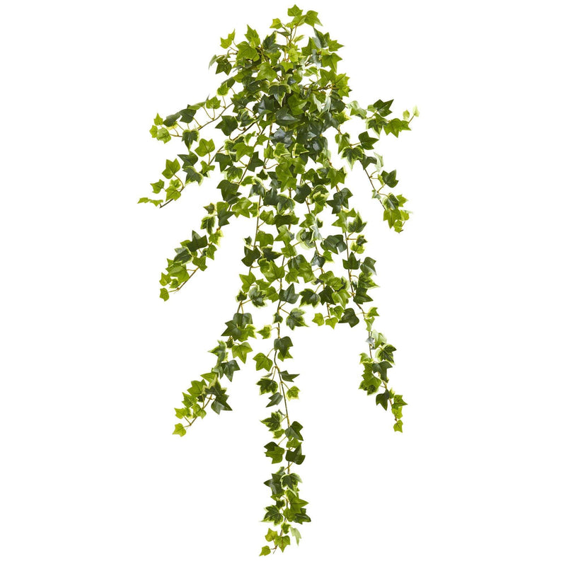 35” Ivy Artificial Hanging Plant (Set of 4) by Nearly Natural