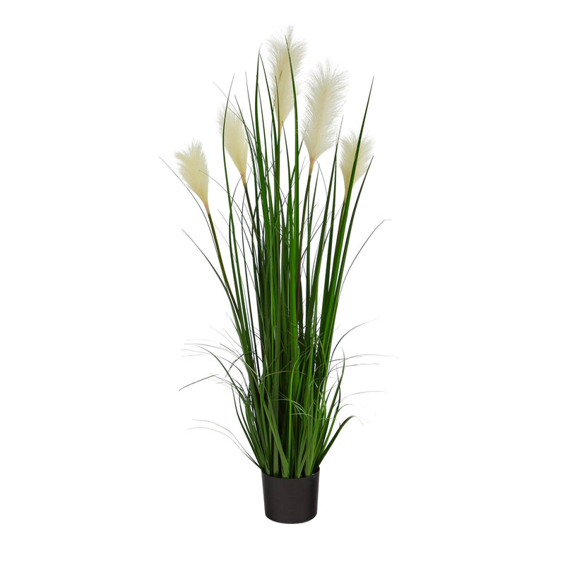 4’ Plum Grass Artificial Plant by Nearly Natural