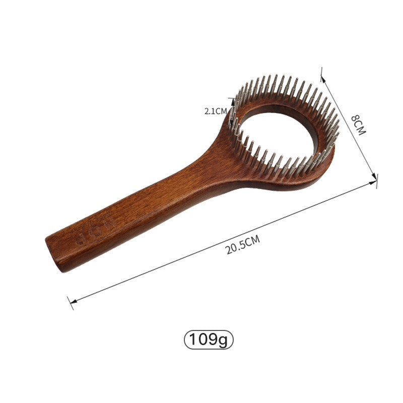 Pet Comb Solid Wood Antique Hair Removing Products