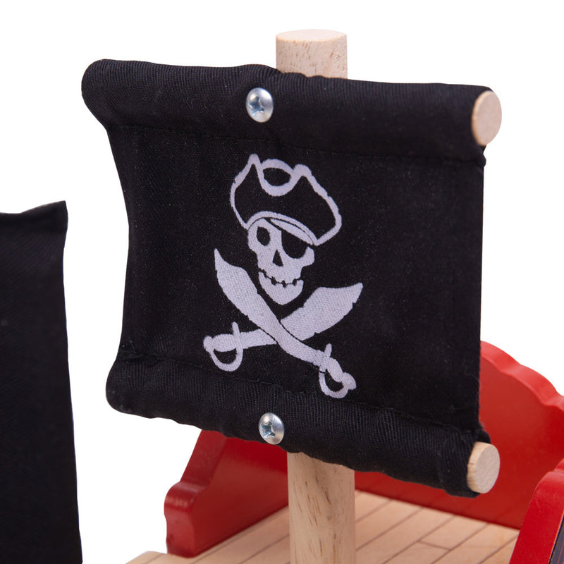 Pirate Galleon by Bigjigs Toys US