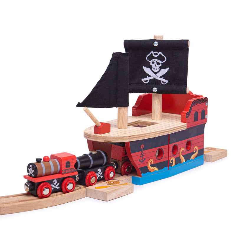 Pirate Galleon by Bigjigs Toys US