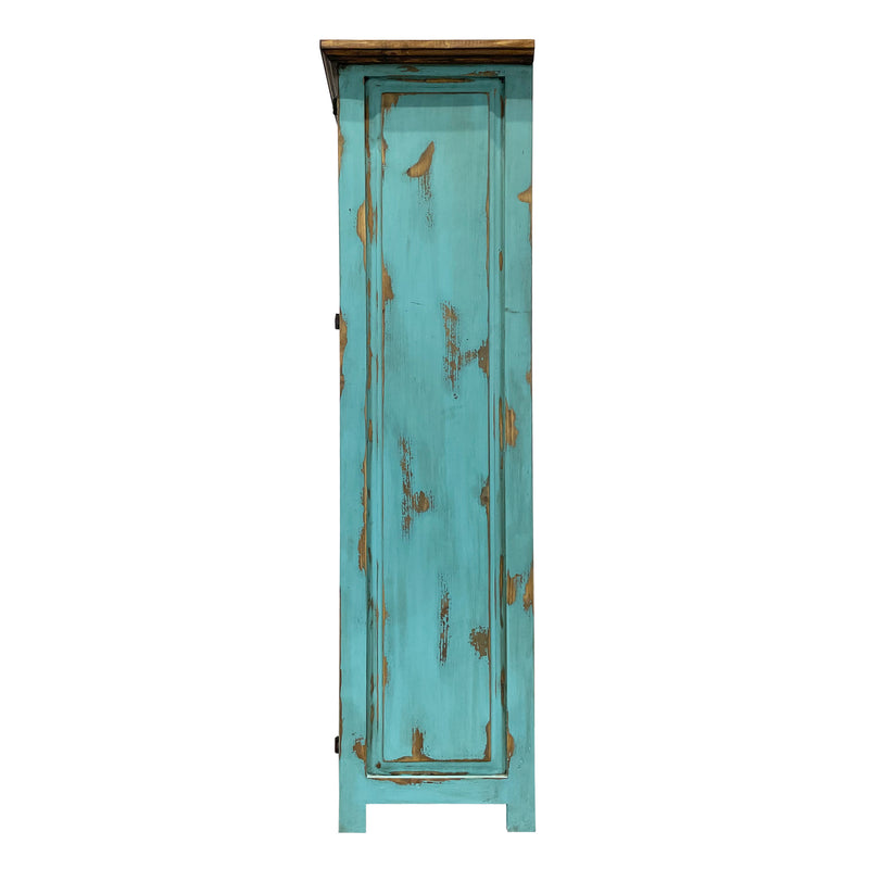 Large Cabinet Armoire Oldie Turquoise