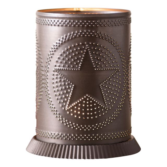 Candle Warmer with Regular Star in Kettle Black