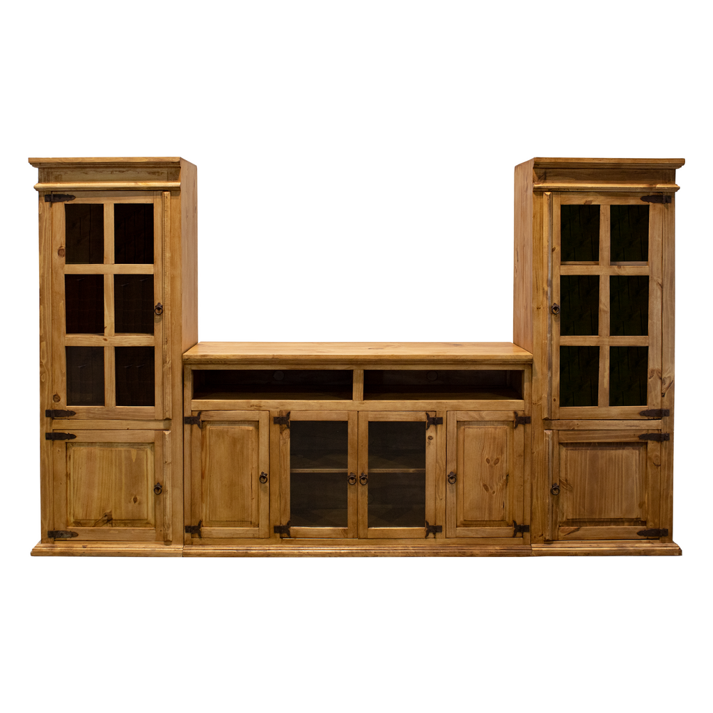 Santa Rita Rustic Entertainment Center