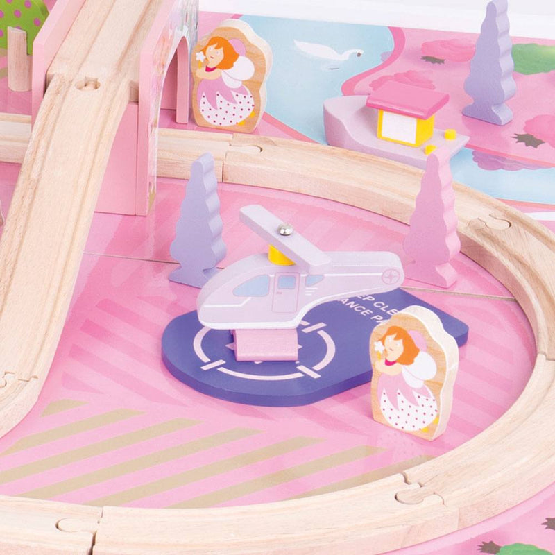 Magical Train Set and Table by Bigjigs Toys US