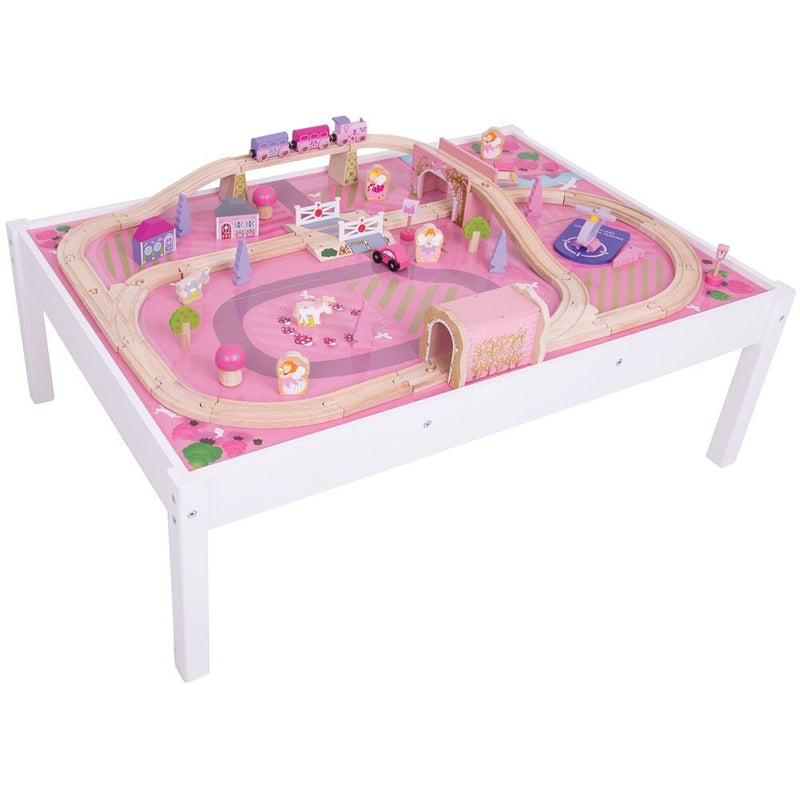 Magical Train Set and Table by Bigjigs Toys US