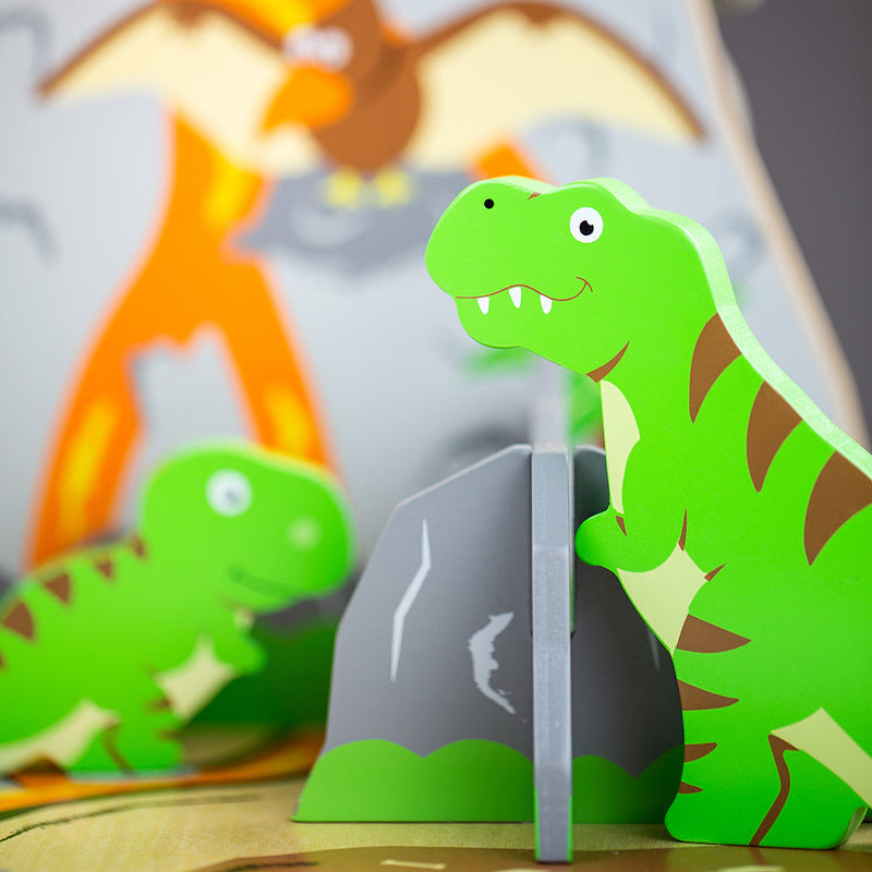 Dinosaur Island by Bigjigs Toys US