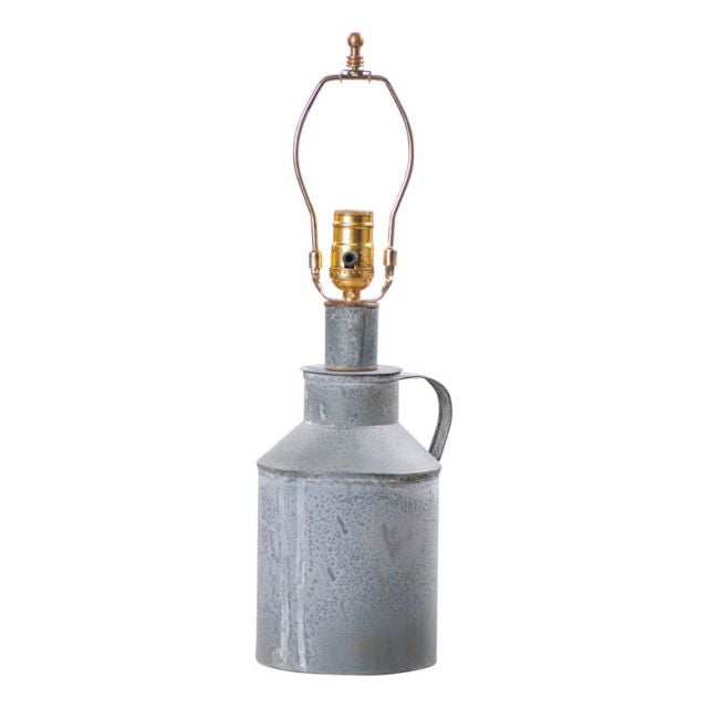 Jug Lamp Lamp Base in Weathered Zinc