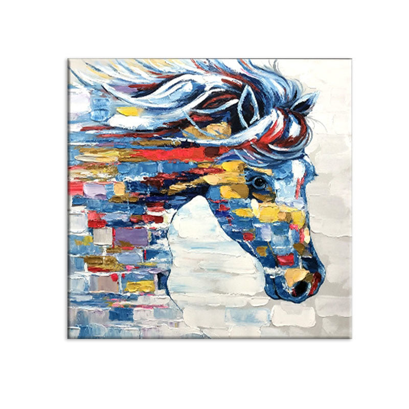 Handsome Horse Oil Painting Canvas