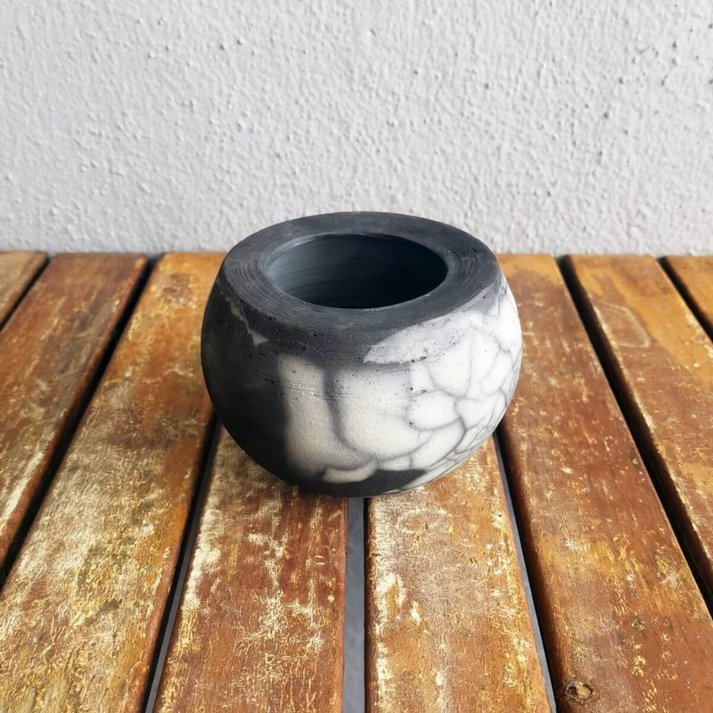Nikko Ceramic Raku Vase - RAAQUU Basics handmade pottery home decor by RAAQUU