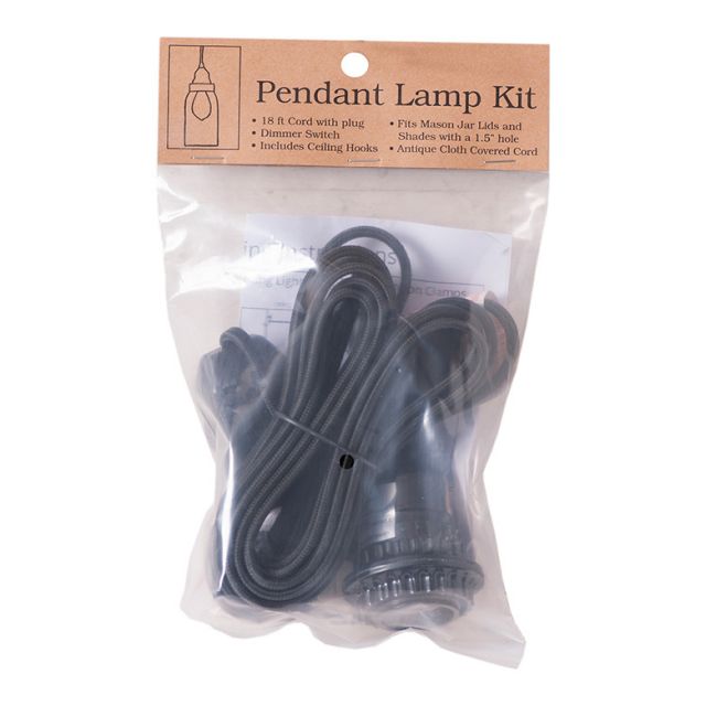 Pendant Lamp Adapter Kit with Dimmer Switch